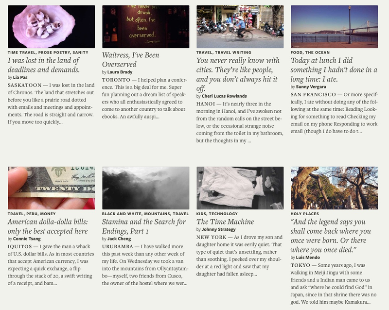 Illustration for article titled A New Geo-Tagged Storytelling Site Might Be The Ultimate Travel Tool